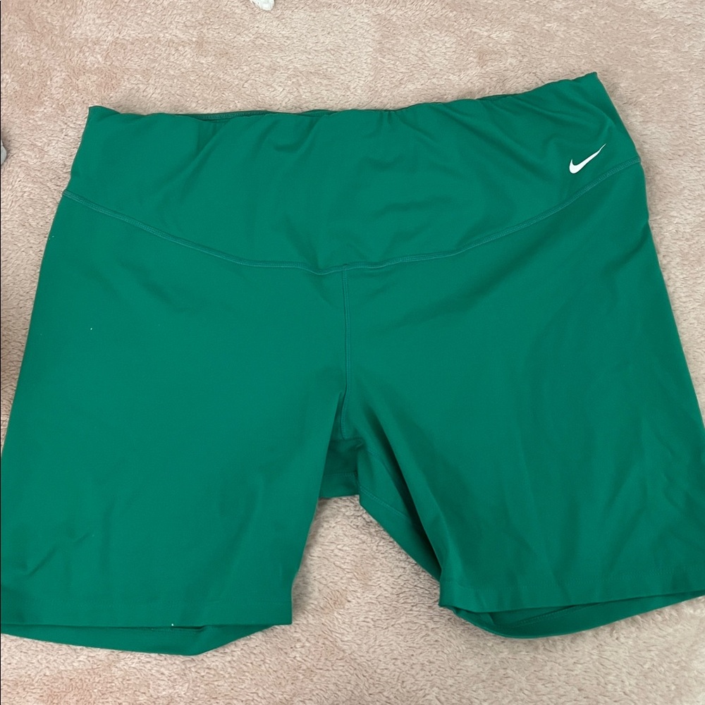 Nike Emerald Green Workout Shorts